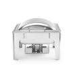 Chafing dish professionnel GN 1/2 finition satin&eacute;e, 4L, Profi Line - Hendi