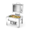 Chafing dish professionnel GN 1/2 finition satin&eacute;e, 4L, Profi Line - Hendi