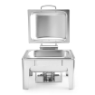 Chafing dish professionnel GN 1/2 finition satin&eacute;e, 4L, Profi Line - Hendi