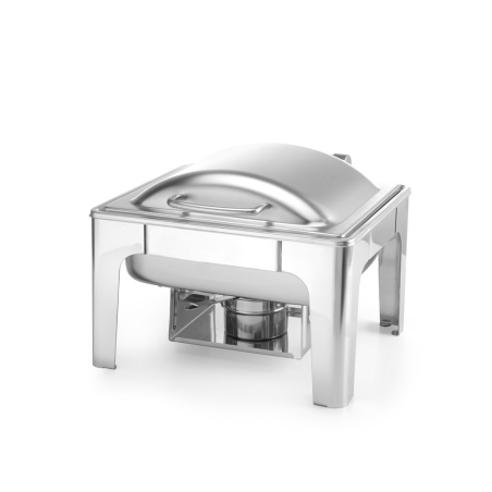 Chafing dish professionnel GN 1/2 finition satin&eacute;e, 4L, Profi Line - Hendi