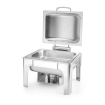 Chafing dish professionnel GN 1/2 finition satin&eacute;e, 4L, Profi Line - Hendi