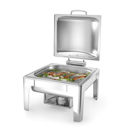 Chafing Dish Professionnel GN 2/3 Profi Line Acier Inoxydable 6L - Hendi