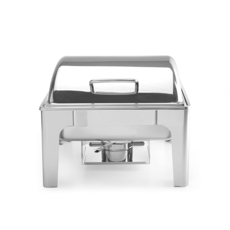 Chafing dish professionnel GN 2/3, Profi Line, 6L, couvercle poli miroir avec frein - Hendi