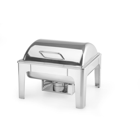 Chafing dish professionnel GN 2/3, Profi Line, 6L, couvercle poli miroir avec frein - Hendi