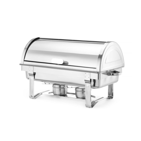 Chafing Dish Rolltop Gastronorme 1/1 Acier Inoxydable 9L - Hendi