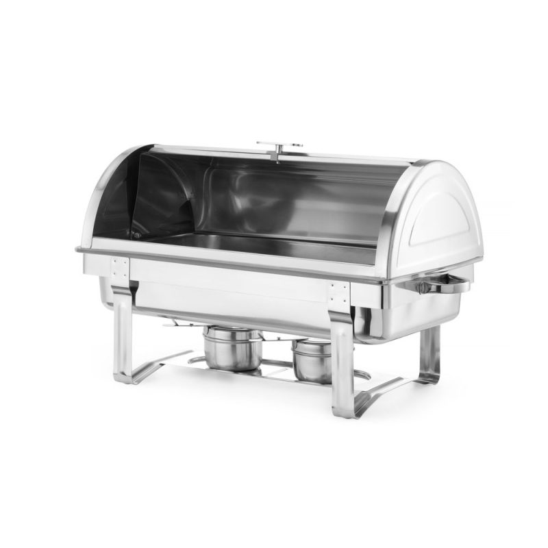 Chafing Dish Rolltop Gastronorme 1/1 Acier Inoxydable 9L - Hendi