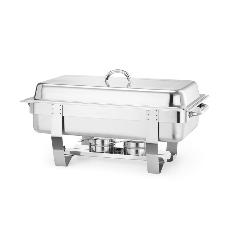 Chafing Dish Set Kitchen Line 585x385x(H)315mm pour Buffet Professionnel - Hendi