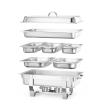 Chafing Dish Set Kitchen Line 585x385x(H)315mm pour Buffet Professionnel - Hendi