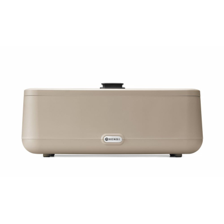 Chafing Dish UNIQ &Eacute;lectrique Beige Robert Bronwasser, Digital, 700W, 4L - Hendi