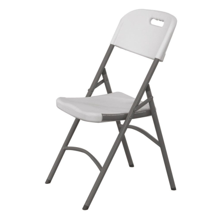 Chaise Traiteur Pliante AmerBox Blanche 175 kg (540x440x(H)840mm) - Hendi