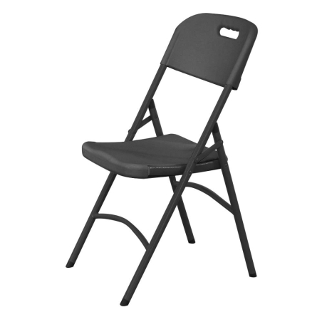 Chaise Traiteur Pliante Noire AmerBox Charge Max 175kg 540x440x(H)840mm - Hendi