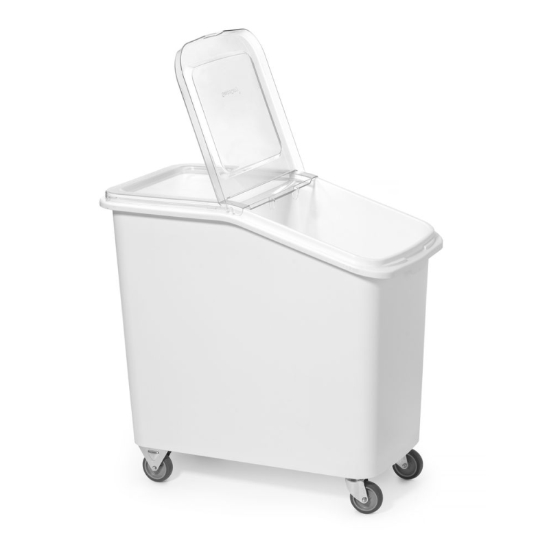 Chariot &agrave; ingr&eacute;dients AmerBox 102L avec roulettes et freins, Polypropyl&egrave;ne - Hendi