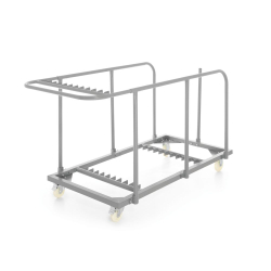 Chariot pour tables rondes et rectangulaires AmerBox, charge 500kg - Hendi