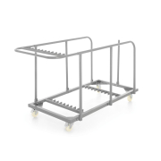 Chariot pour tables rondes et rectangulaires AmerBox, charge 500kg - Hendi