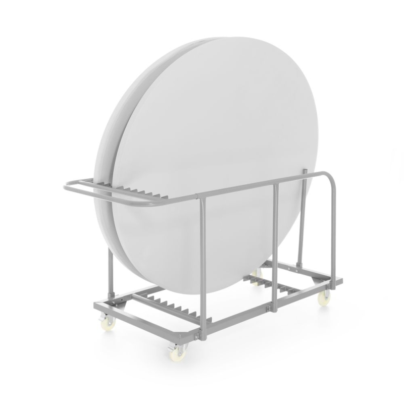 Chariot pour tables rondes et rectangulaires AmerBox, charge 500kg - Hendi