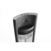 Chauffage de terrasse infrarouge carbone, 2000W, int&eacute;rieur/ext&eacute;rieur, avec t&eacute;l&eacute;commande et minuterie - Hendi