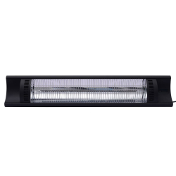 Chauffage de Terrasse Infrarouge Mural Bola 2500W Noir - Hendi