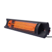 Chauffage de Terrasse Infrarouge Mural Bola 2500W Noir - Hendi