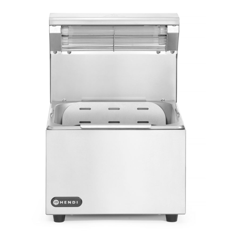 Chauffe-Frites Professionnel Infrarouge Acier Inoxydable GN 1/2 - Hendi