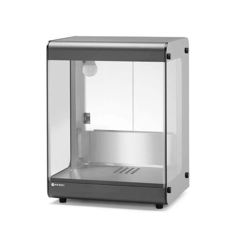 Chauffe-Nachos Professionnel en Acier Inoxydable 500W Noir IPX3 - Hendi
