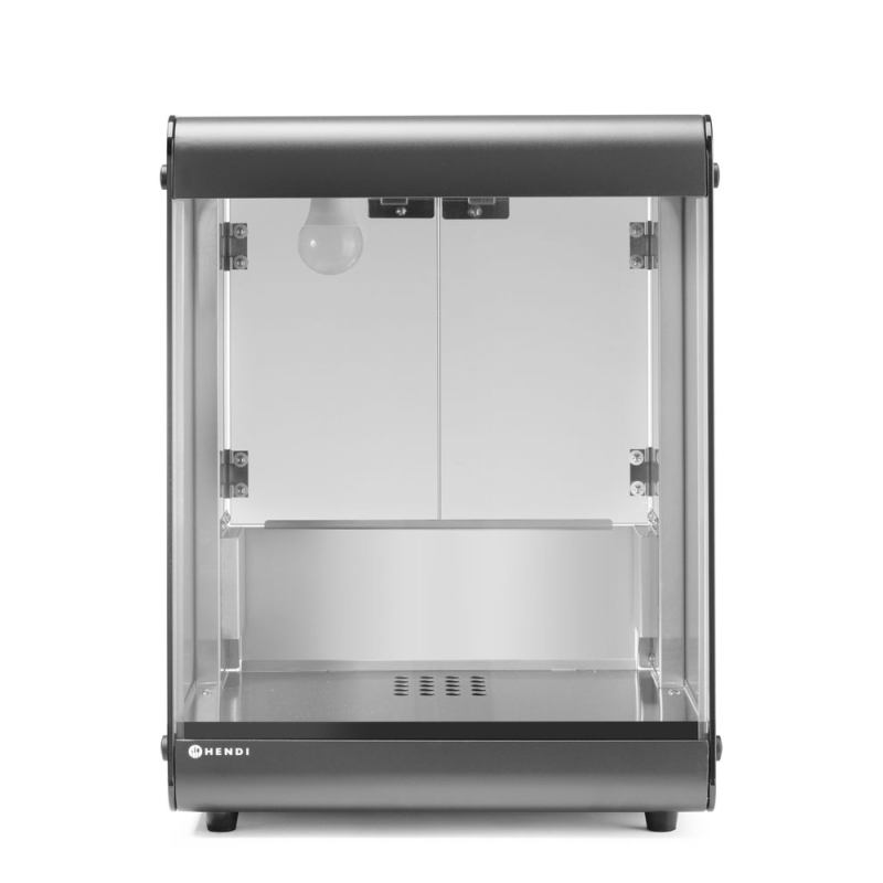 Chauffe-Nachos Professionnel en Acier Inoxydable 500W Noir IPX3 - Hendi