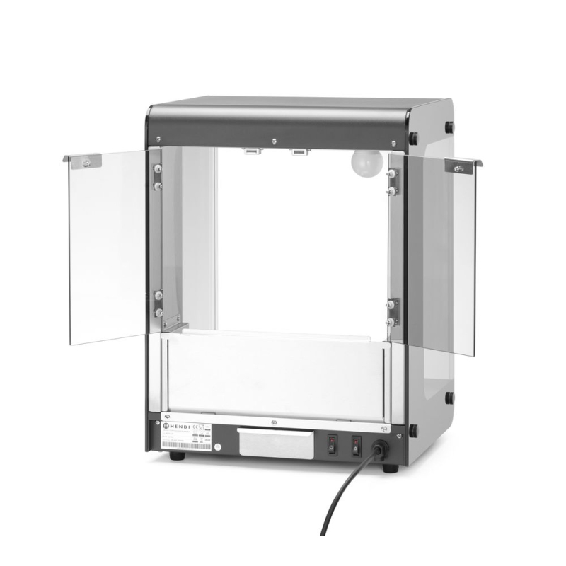 Chauffe-Nachos Professionnel en Acier Inoxydable 500W Noir IPX3 - Hendi