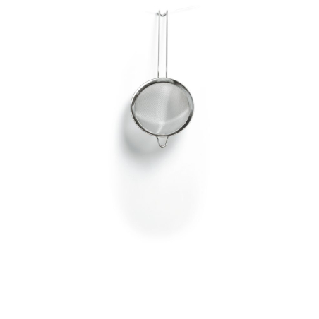 Chinois de Cuisine Professionnel &agrave; Maille Fine, Acier Inox, 415x160mm - Hendi