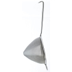 Chinois de Cuisine Professionnel &agrave; Maille Fine, Acier Inox, 415x160mm - Hendi