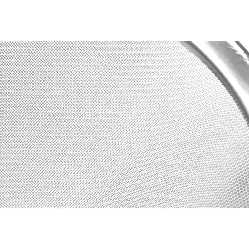 Chinois de Cuisine Professionnel &agrave; Maille Fine, Acier Inox, 415x160mm - Hendi