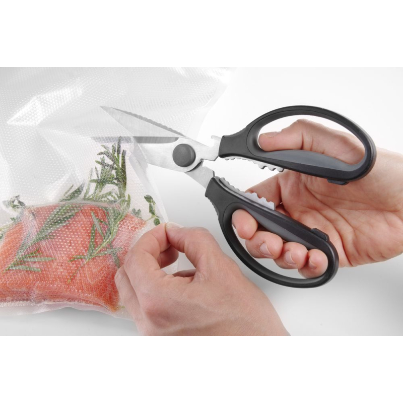 Ciseaux de cuisine professionnels d&eacute;montables inox 225mm - Hendi