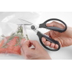 Ciseaux de cuisine professionnels d&eacute;montables inox 225mm - Hendi