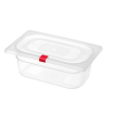 Clips de couvercle rouge pour bo&icirc;tes de stockage alimentaire HACCP, lot de 12 - Hendi
