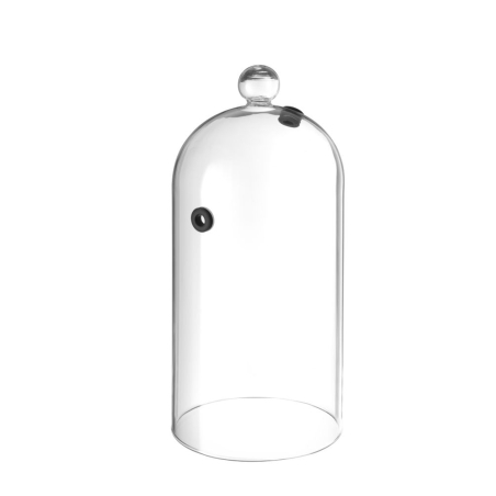 Cloche en Verre Cocktail pour Fumoir avec A&eacute;ration ⌀130mm - Hendi