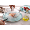 Cloche en Verre pour Fumoir Professionnel, Pr&eacute;sentation Spectaculaire, ⌀275x(H)140mm - Hendi