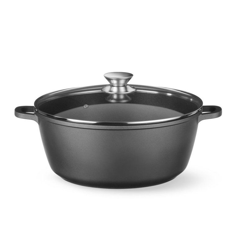 Cocotte antiadh&eacute;sive induction aluminium, 7,5L - Hendi