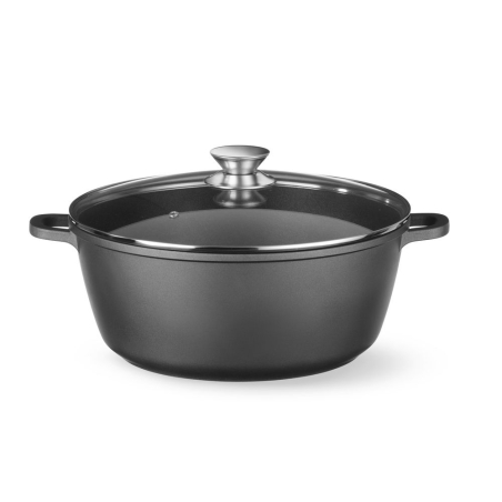 Cocotte antiadh&eacute;sive induction aluminium, 7,5L - Hendi