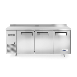 Cong&eacute;lateur Comptoir Professionnel 3 Portes Kitchen Line 390L - Hendi