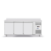 Cong&eacute;lateur Comptoir Professionnel 3 Portes, 420L, Profi Line - Hendi