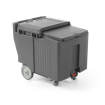 Conteneur Isotherme &agrave; Glace 110L sur Roulettes Professionnel AmerBox - Hendi