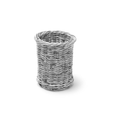 Corbeille &agrave; couvert professionnelle Gris clair ⌀100x(H)120mm - Hendi