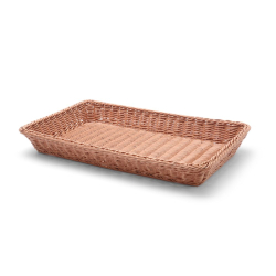Corbeille &agrave; pain GN 1/1 530x325x65mm en polypropyl&egrave;ne renforc&eacute; inox - Hendi