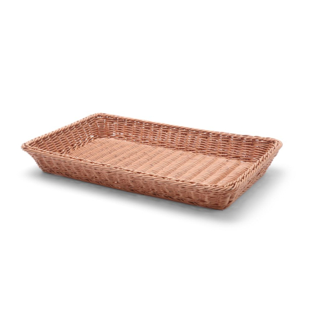Corbeille &agrave; pain GN 1/1 530x325x65mm en polypropyl&egrave;ne renforc&eacute; inox - Hendi