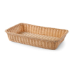 Corbeille &agrave; pain GN 1/1, 530x320x(H)90mm, Polypropyl&egrave;ne renforc&eacute; fil d'inox - Hendi