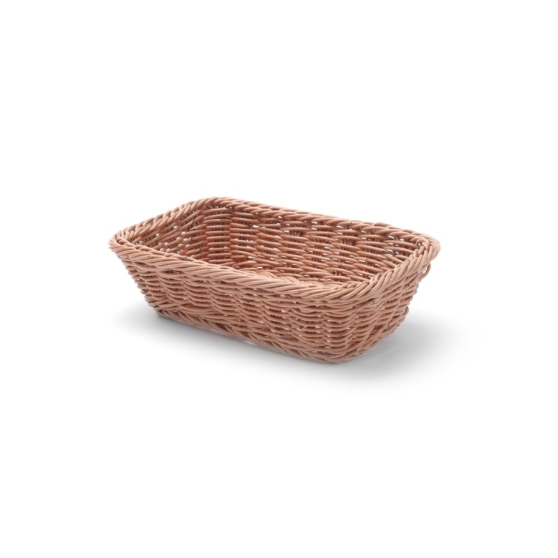 Corbeille &agrave; pain GN 1/4 renforc&eacute;e en fil d&rsquo;inox 265x162x65mm - Hendi