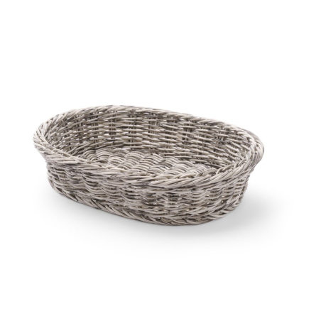 Corbeille &agrave; pain ovale Hendi Gris clair 320x230x70mm - Hendi