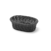 Corbeille &agrave; pain ovale Noir HENDI 190x120x60mm - 426777 - Hendi