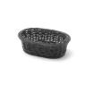 Corbeille &agrave; pain ovale Noir HENDI 190x120x60mm - 426777 - Hendi