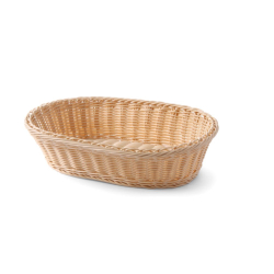 Corbeille &agrave; Pain Ovale Professionnelle 380x270x90mm Polypropyl&egrave;ne - Hendi