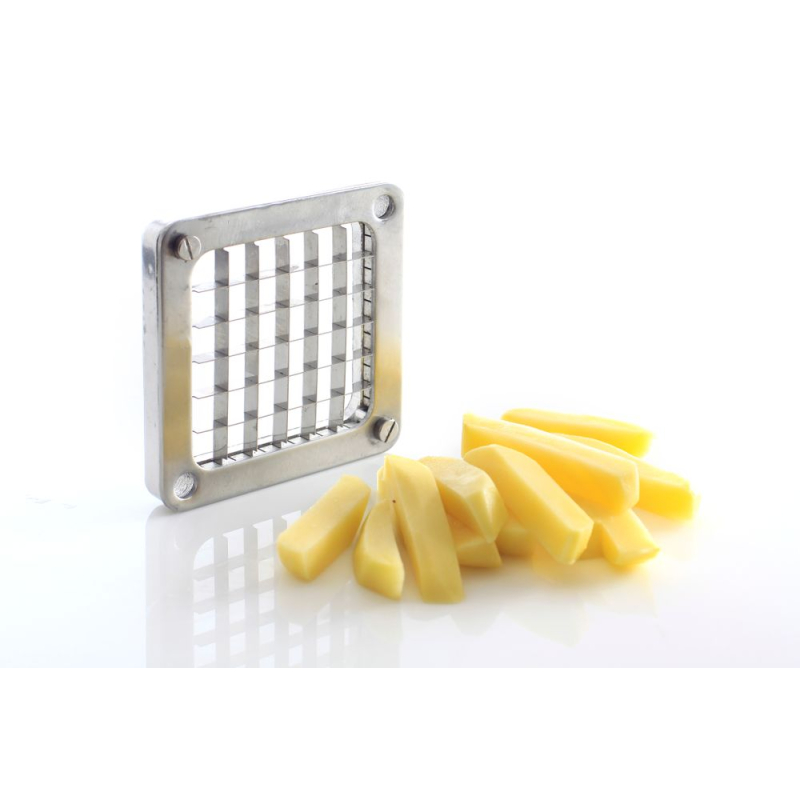 Coupe-Frites Professionnel avec 4 Lames (6, 9, 13 mm) et Kit 8 Parts, 430x168x(H)290mm - Hendi