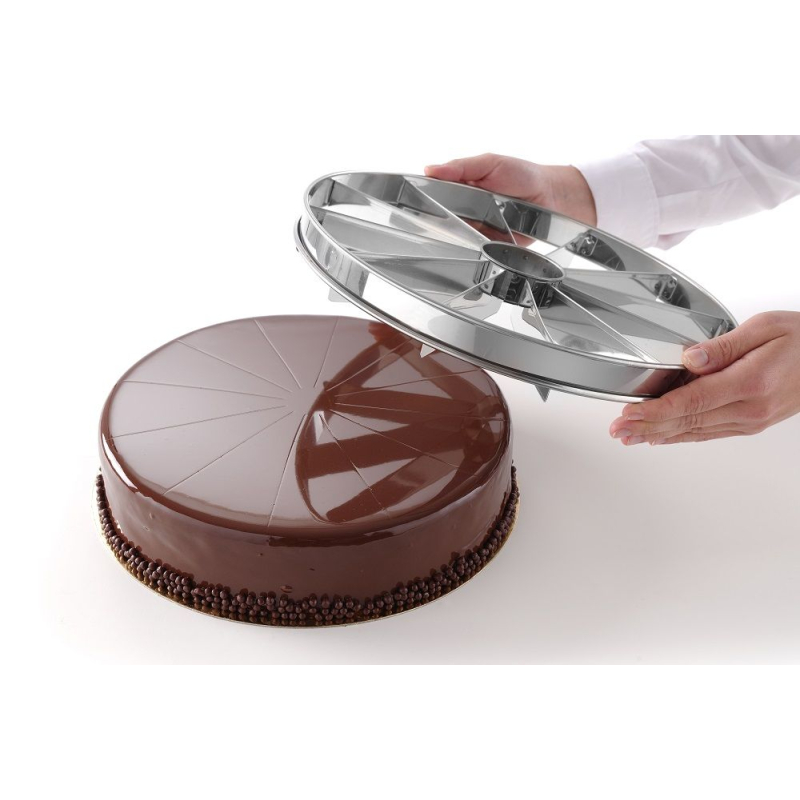 Coupe-tarte et g&acirc;teau professionnel ⌀320mm - Hendi